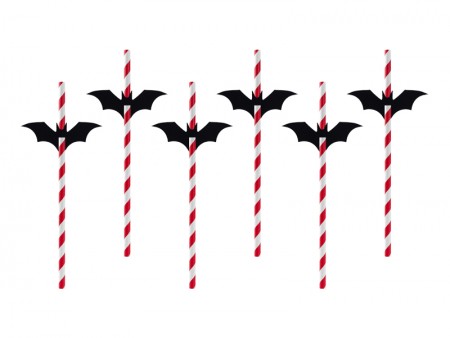6 Pailles Chauve -souris -...