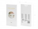 4 Serviettes de table en tissu - blanche