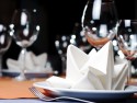 25 Serviettes blanches