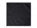 25 Serviettes de table en tissu - noir
