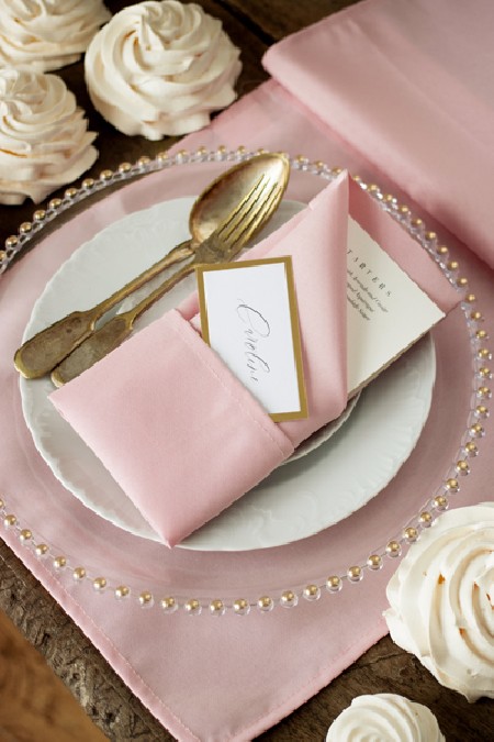 25 Serviettes de table en...