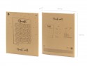 Supports en bois "donuts" - 55 cm