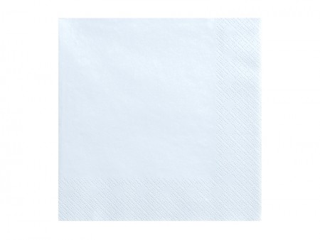20 Serviettes - bleu