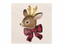 12 Serviettes Cerf