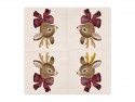12 Serviettes Cerf