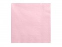 20 serviettes rose pastel