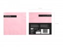 20 serviettes rose pastel