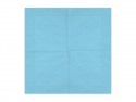 20 Serviettes en papier - bleu clair