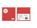 20 Serviettes en papier - rouge foncé