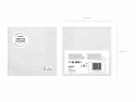 20 Serviettes en papier - blanc