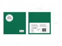 20 Serviettes en papier - vert foncé