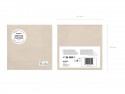 20 Serviettes en papier - beige