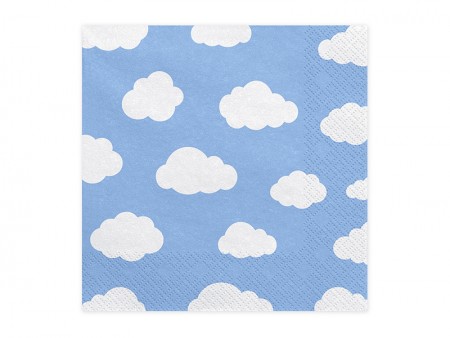 20 Serviettes de table Avion