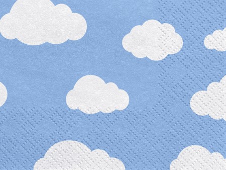 20 Serviettes de table Avion