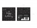 20 Serviettes Happy Birthday