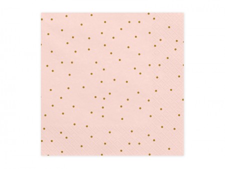 20 Serviettes à pois