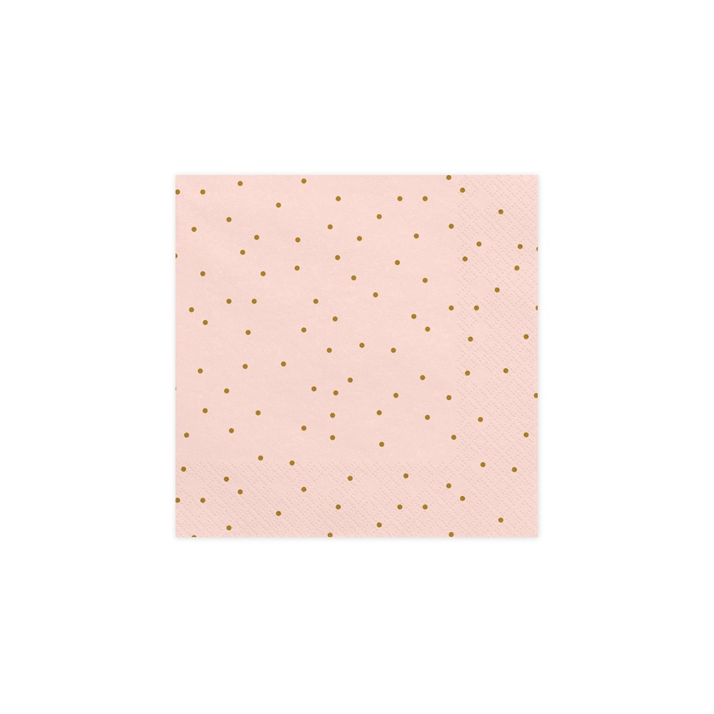 20 Serviettes à pois