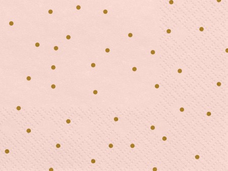 20 Serviettes à pois