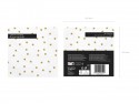 20 Serviettes de table Etoiles - or