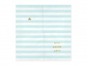 20 Serviettes de table Yummy - Live Laugh Love - bleu clair