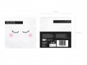 20 Serviettes de table - yeux clos