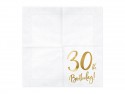 20 serviettes " 30 ans "