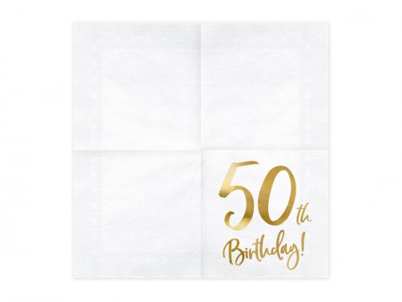 20 Serviettes de table 50e...
