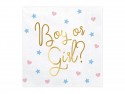20 Serviettes de table - Boy or Girl?