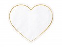 20 Serviettes de table - coeur