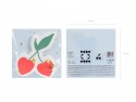 20 Serviettes de table Cerise