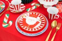 20 Serviettes de table Père Noël