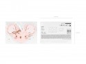 20 Serviettes de table Souris - rose clair -
