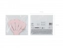 20 serviettes "coquillage rose"