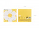 12 Serviettes de table Marguerite