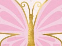 12 Serviettes Papillon