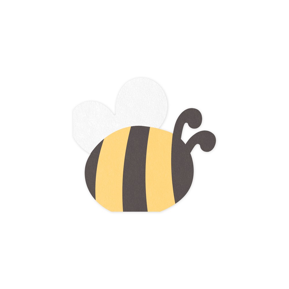 12 Serviettes Abeille