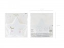 20 Serviettes de table ''Petite étoile''