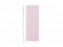 12 Pailles en plastique - violet