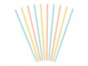 10 Pailles en papier Summer time