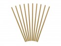 20 pailles unies kraft