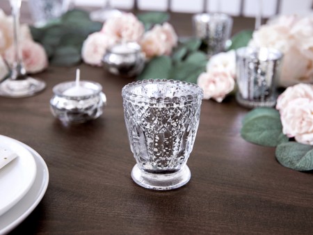 4 Bougeoir - en verre...