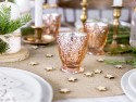 4 Bougeoir - or rose - 8cm