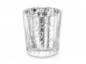 4 Bougeoir - argent - 6cm
