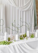 Tube en verre pour bougies - 17 cm