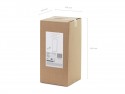 Tube en verre pour bougies - 23 cm