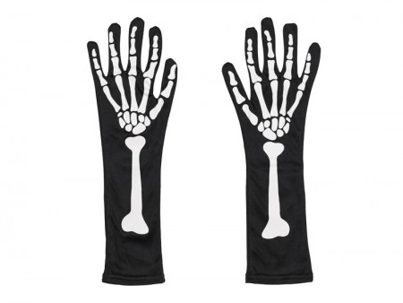 Gants brillants dans le...