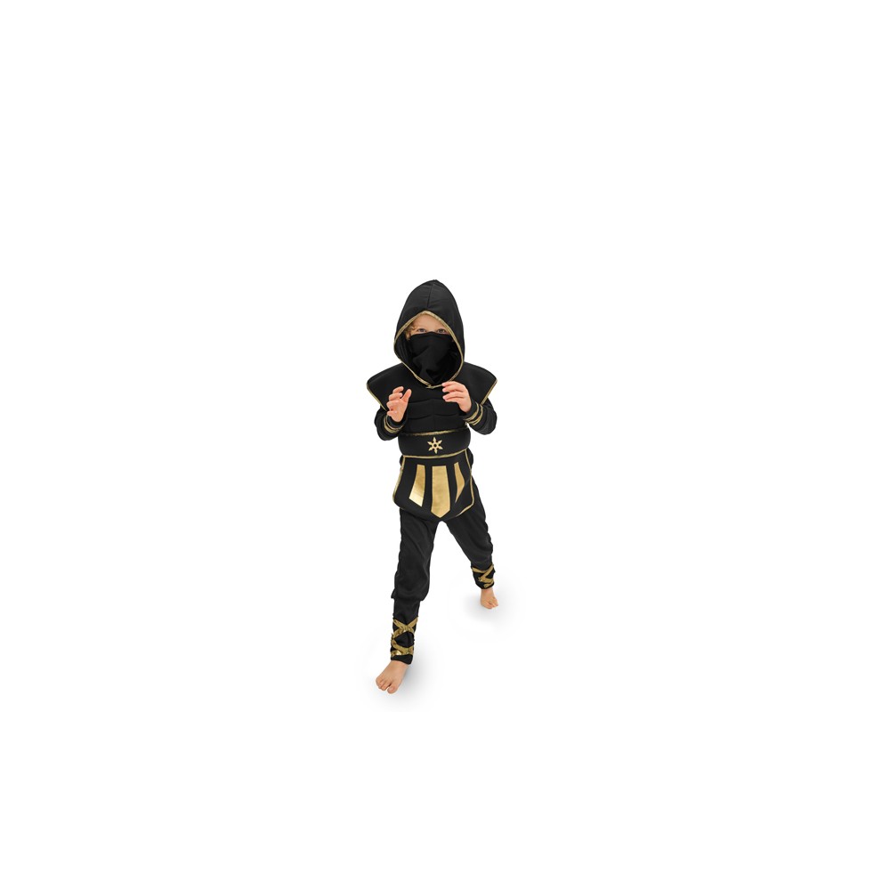 Costume ninja - noir - taille 96 -116 cm