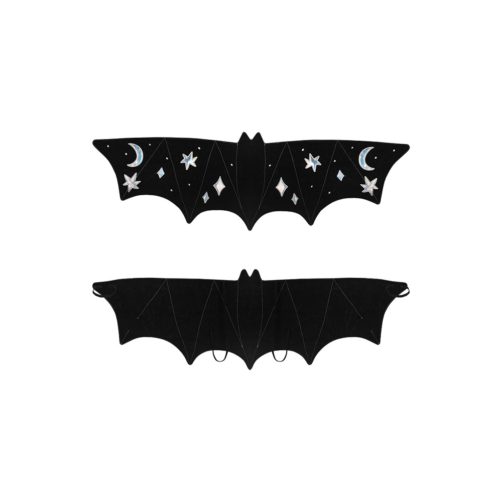 Déguisement - ailes de chauve -souris - noir