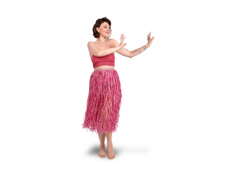 Jupe en raffia - taille...