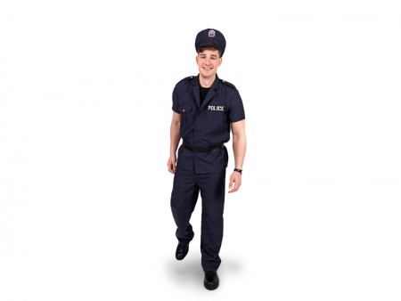 Costume de Policier - bleu...